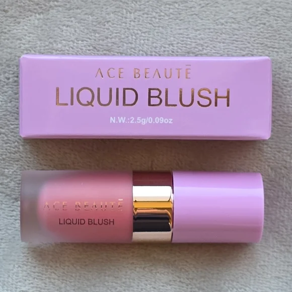 ACE BEAUTÉ Blushed Up Liquid Blush In Pastel Persimmon - Picture 8 of 11